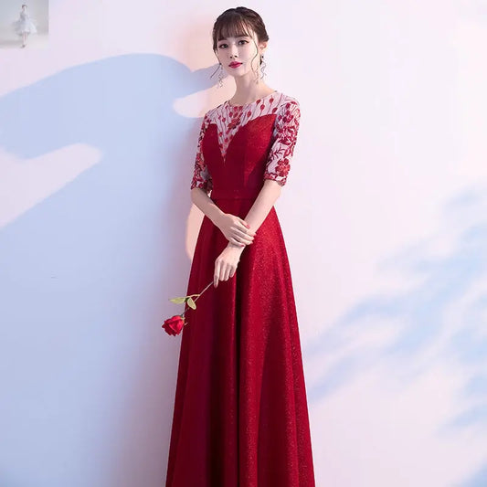 Red Show Dress Evening Lady  Red Show Dress Evening Lady Red Show Dress Evening Lady Red Show Dress Evening Lady Zenzi Style