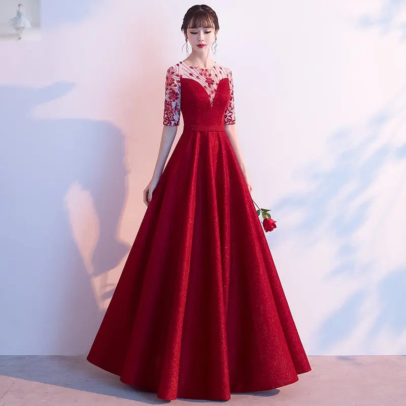 Red Show Dress Evening Lady  Red Show Dress Evening Lady Red Show Dress Evening Lady Red Show Dress Evening Lady Zenzi Style