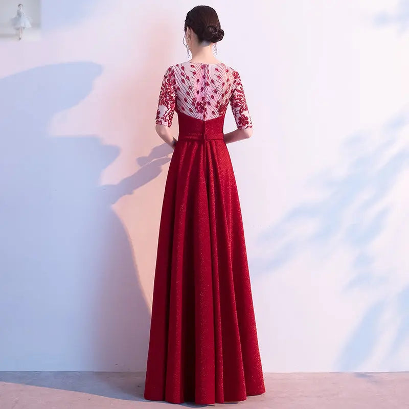 Red Show Dress Evening Lady  Red Show Dress Evening Lady Red Show Dress Evening Lady Red Show Dress Evening Lady Zenzi Style