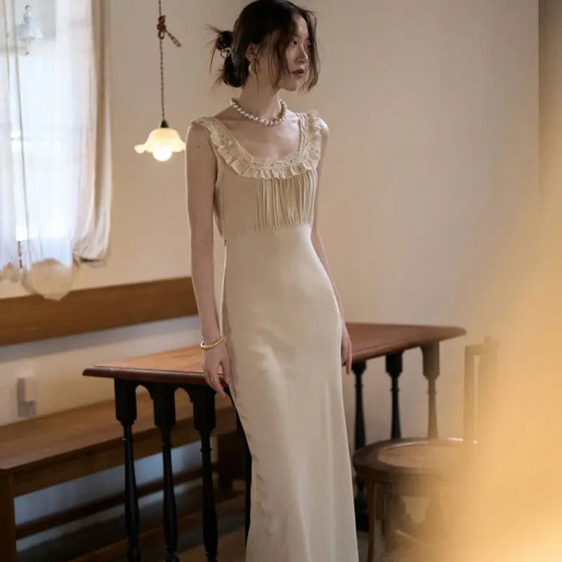 Retro Lace Slim Fit Elegant Rayon Premium Holiday Dress  Retro Lace Slim Fit Elegant Rayon Premium Holiday Dress Retro Lace Slim Fit Elegant Rayon Premium Holiday Dress Retro Lace Slim Fit Elegant Rayon Premium Holiday Dress Zenzi Style