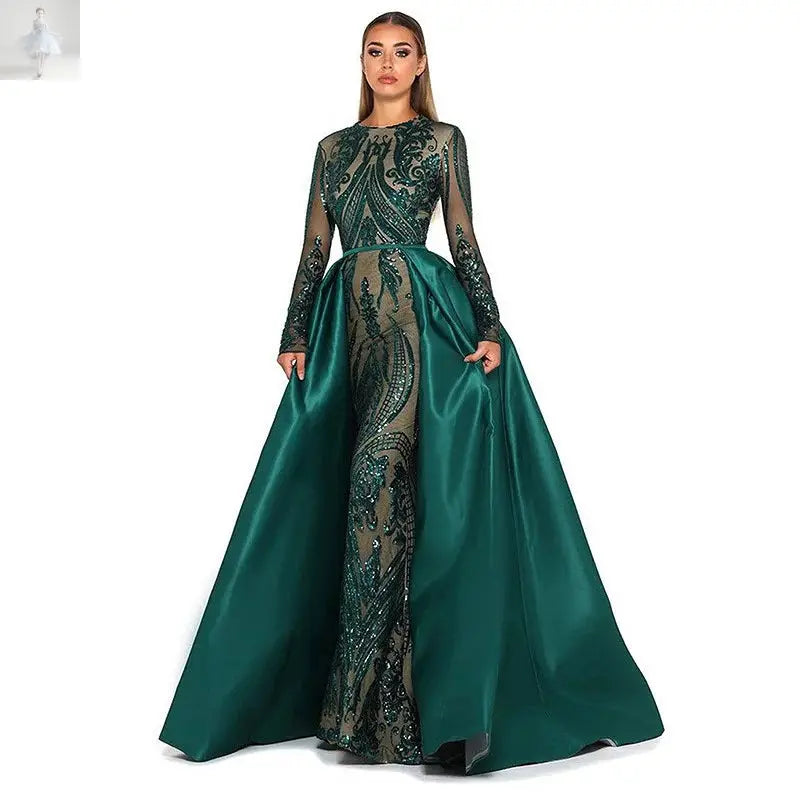 Slim high-end evening dress  Slim high-end evening dress Slim high-end evening dress Slim high-end evening dress Zenzi Style