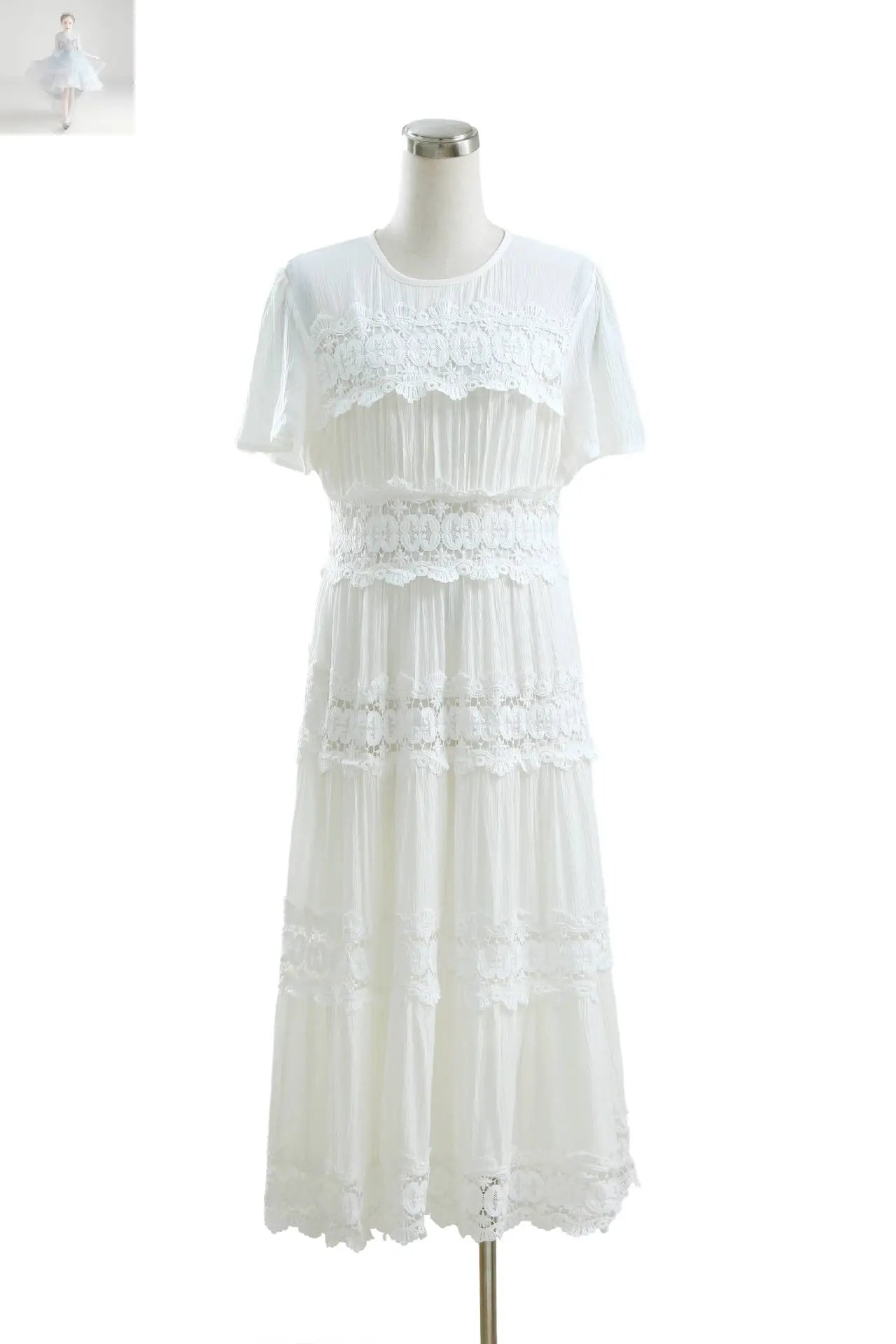 Summer Texture Cotton Ruffled Long Dress Heavy Embroidery Dress  Summer Texture Cotton Ruffled Long Dress Heavy Embroidery Dress Summer Texture Cotton Ruffled Long Dress Heavy Embroidery Dress Summer Texture Cotton Ruffled Long Dress Heavy Embroidery Dress Zenzi Style