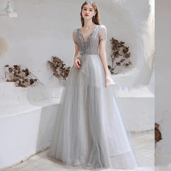 Women's Fashion Casual Long Trailing Medium-length Annual Meeting Dress  Women's Fashion Casual Long Trailing Medium-length Annual Meeting Dress Women's Fashion Casual Long Trailing Medium-length Annual Meeting Dress Women's Fashion Casual Long Trailing Medium-length Annual Meeting Dress Zenzi Style