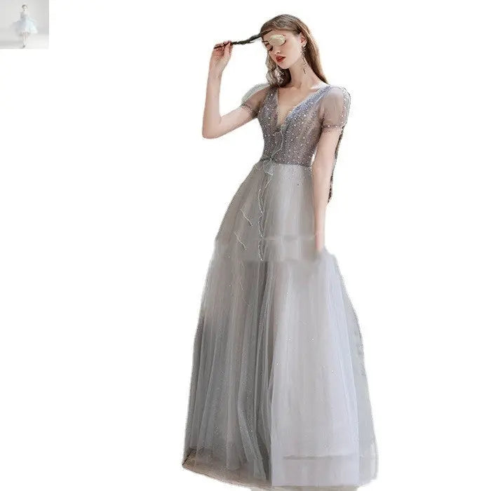 Women's Fashion Casual Long Trailing Medium-length Annual Meeting Dress  Women's Fashion Casual Long Trailing Medium-length Annual Meeting Dress Women's Fashion Casual Long Trailing Medium-length Annual Meeting Dress Women's Fashion Casual Long Trailing Medium-length Annual Meeting Dress Zenzi Style