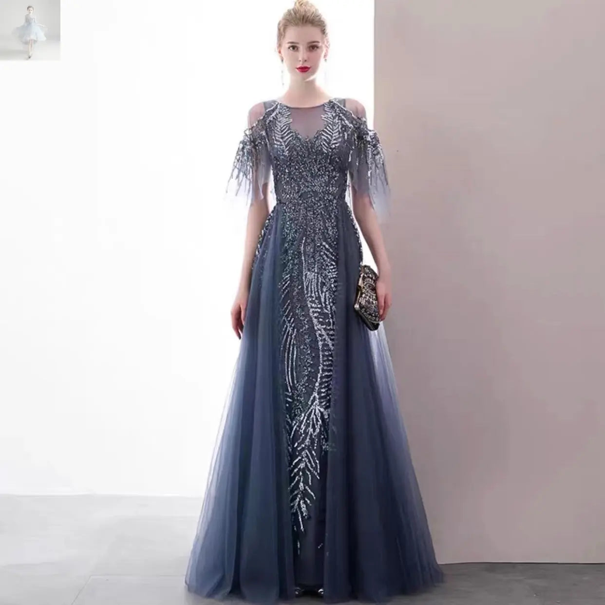 Women's Fashion Heavy Party Evening Dress  Women's Fashion Heavy Party Evening Dress Women's Fashion Heavy Party Evening Dress Women's Fashion Heavy Party Evening Dress Zenzi Style
