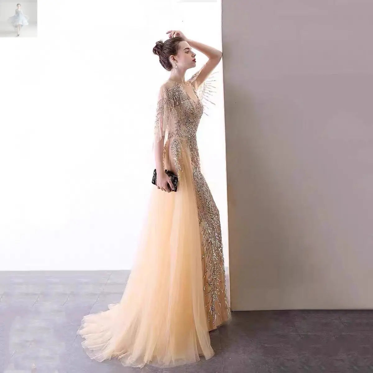 Women's Fashion Heavy Party Evening Dress  Women's Fashion Heavy Party Evening Dress Women's Fashion Heavy Party Evening Dress Women's Fashion Heavy Party Evening Dress Zenzi Style
