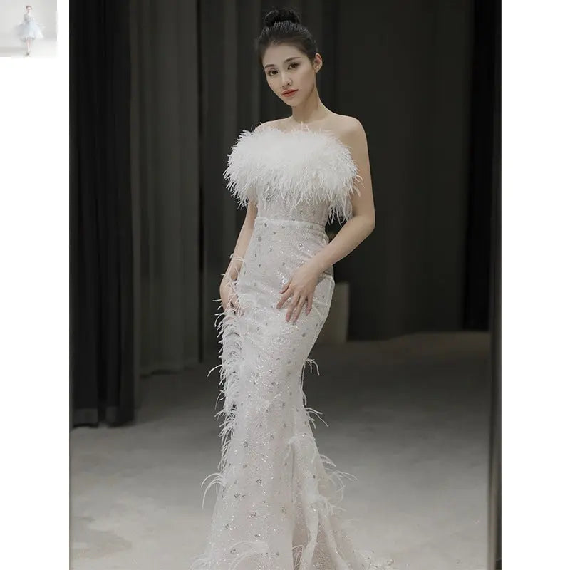 Women's Feather Sleeveless Party Sexy Dress  Women's Feather Sleeveless Party Sexy Dress Women's Feather Sleeveless Party Sexy Dress Women's Feather Sleeveless Party Sexy Dress Zenzi Style
