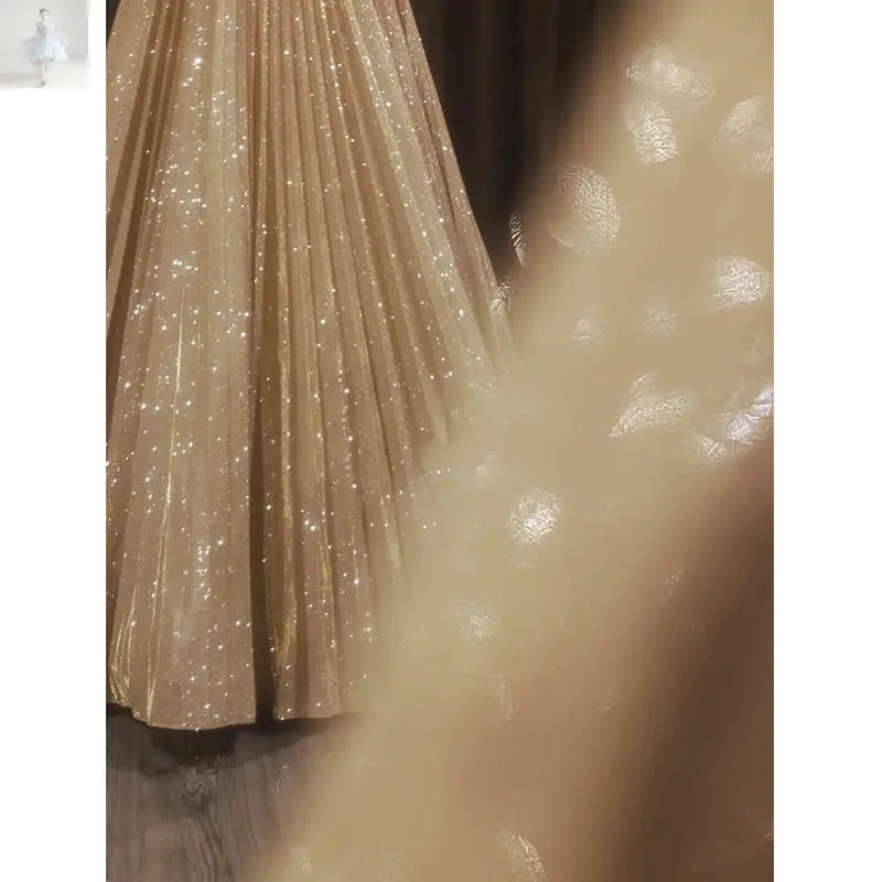 Women's High End Champagne Color Annual Meeting Evening Dress  Women's High End Champagne Color Annual Meeting Evening Dress Women's High End Champagne Color Annual Meeting Evening Dress Women's High End Champagne Color Annual Meeting Evening Dress Zenzi Style