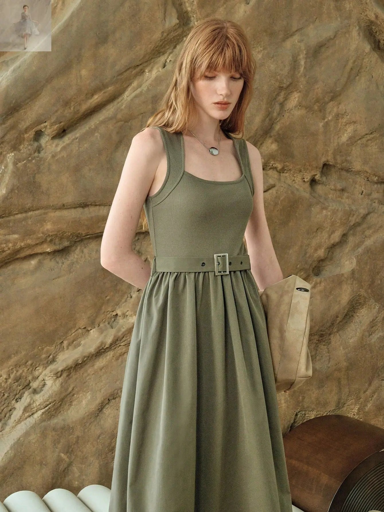 Women's Summer Dress Waist Splicing  Women's Summer Dress Waist Splicing Women's Summer Dress Waist Splicing Women's Summer Dress Waist Splicing Zenzi Style