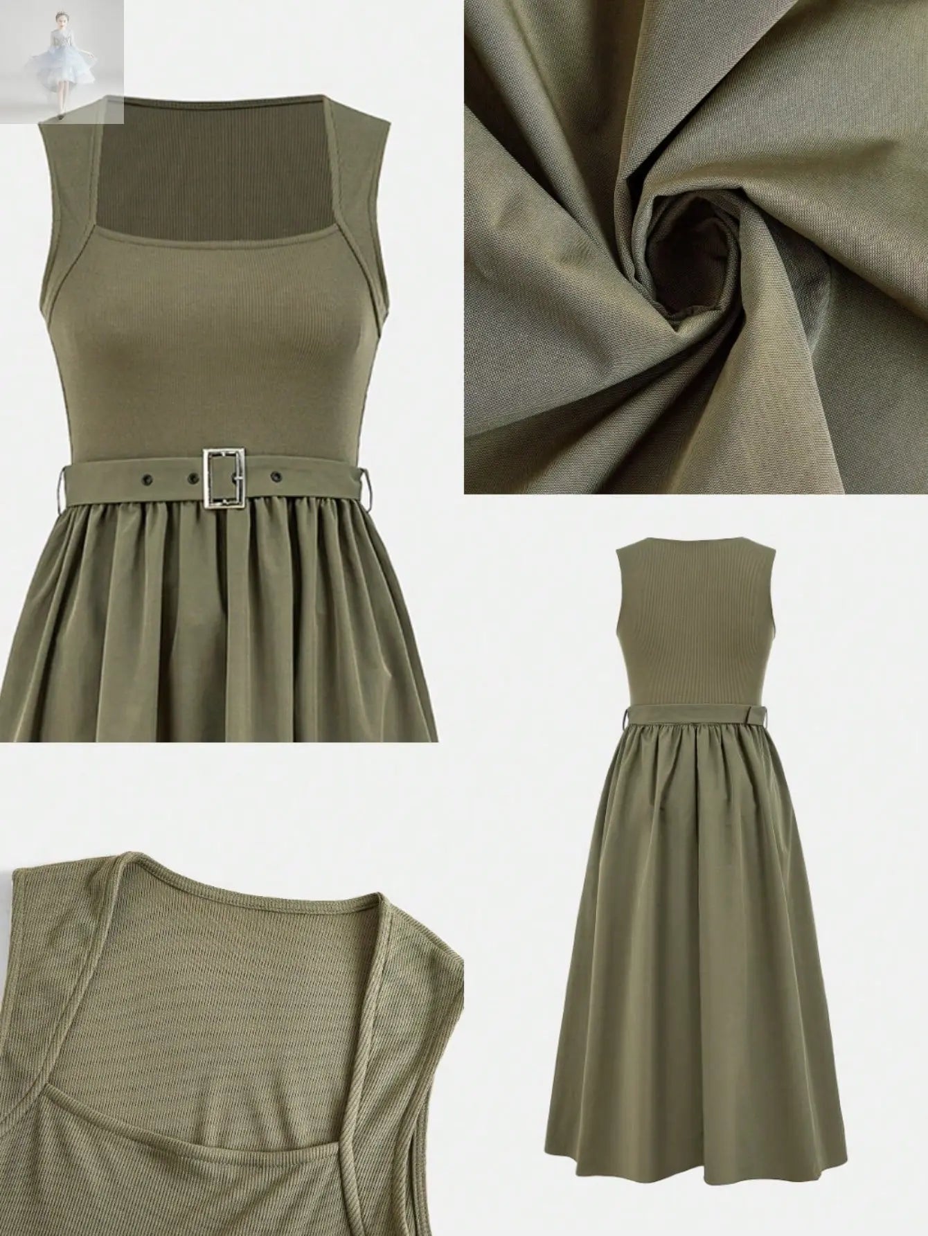 Women's Summer Dress Waist Splicing  Women's Summer Dress Waist Splicing Women's Summer Dress Waist Splicing Women's Summer Dress Waist Splicing Zenzi Style