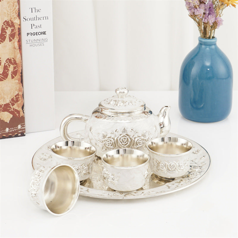 European Tea Set Simple Living Room