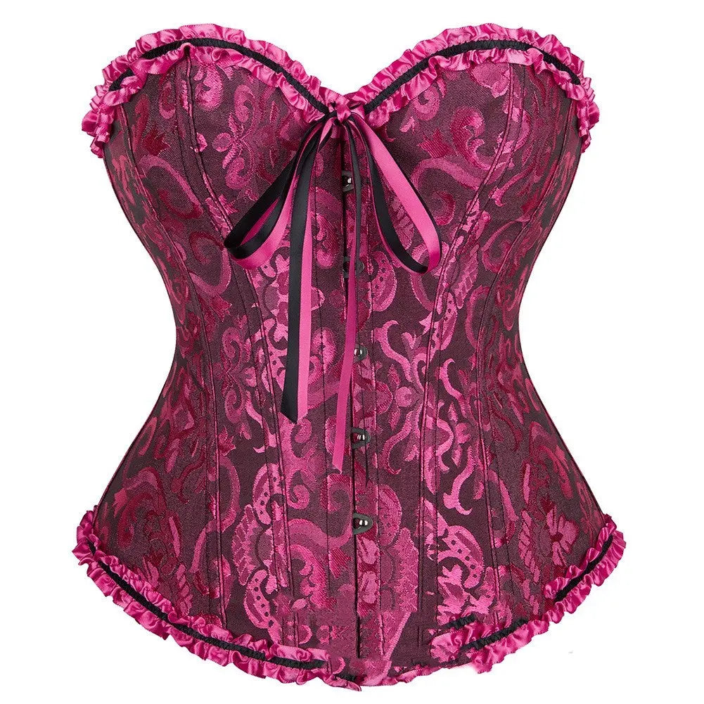 Jacquard Corset Mini Dress | Sexy Strapless Party Dress for Women 