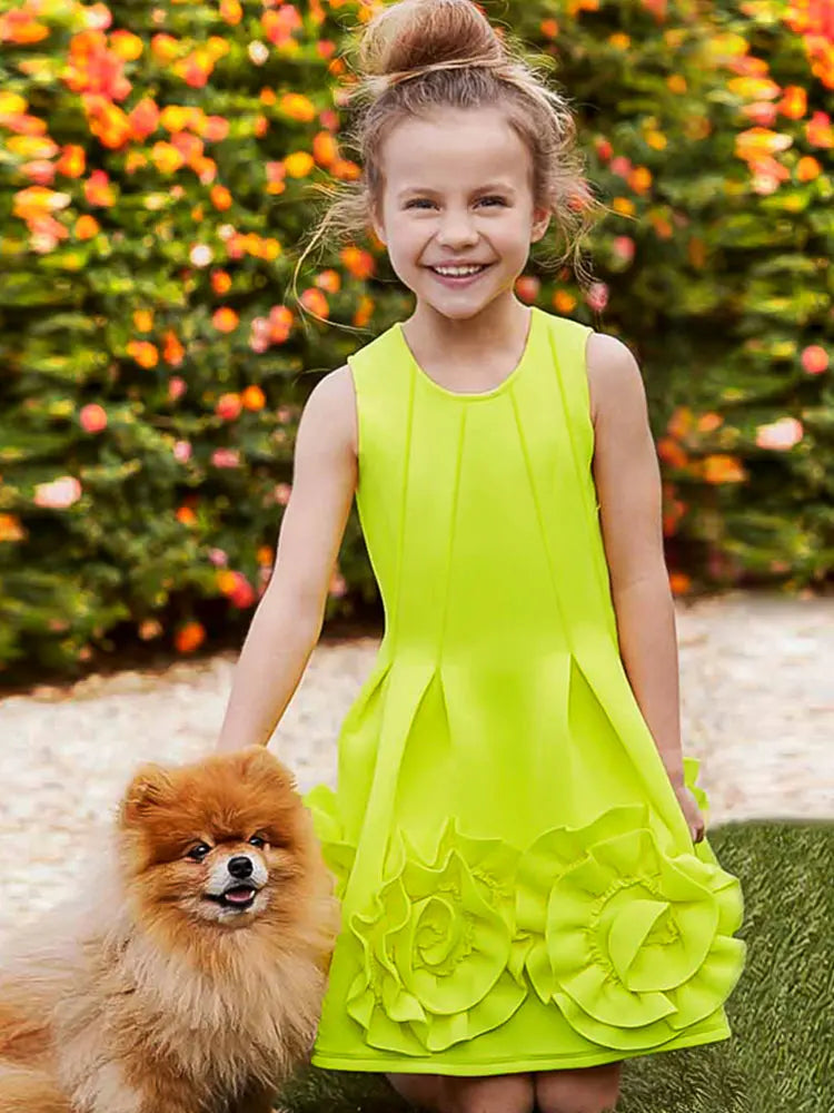 Baby Sleeveless Tank Top Dress 