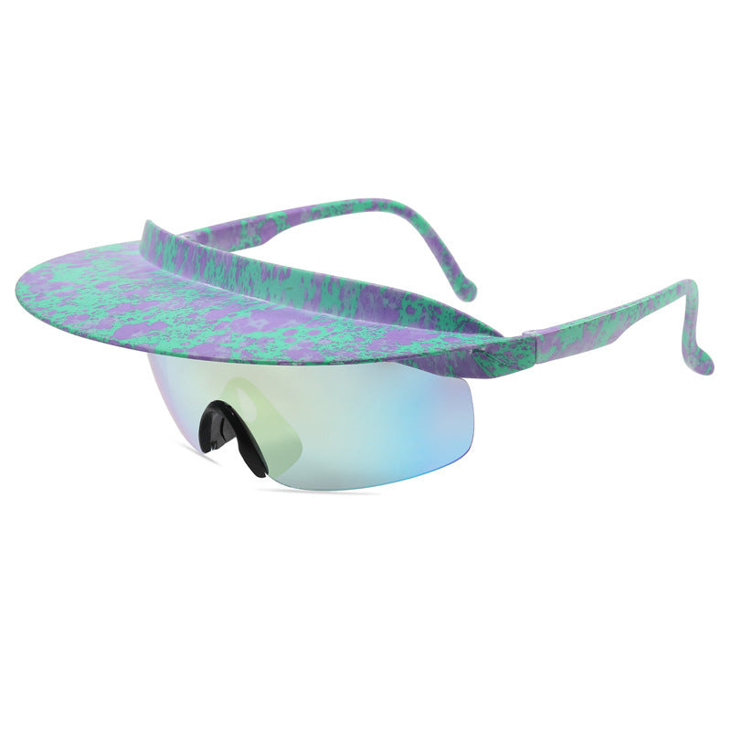 Large Frame Cycling Glasses Are Fashionable And Colorful