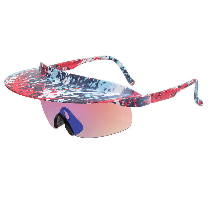 Large Frame Cycling Glasses Are Fashionable And Colorful