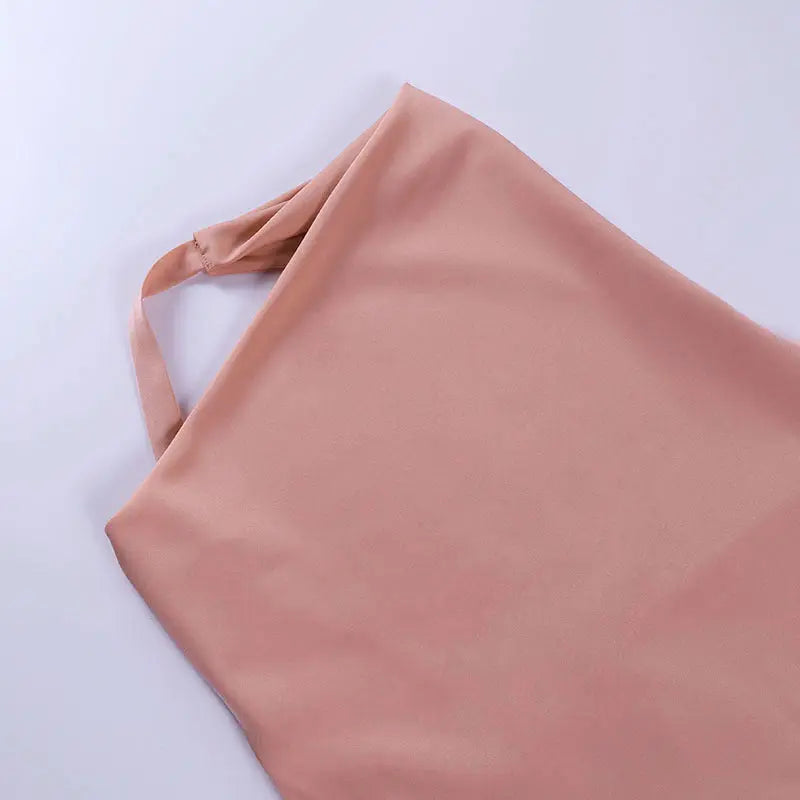 Satin Party Dress V Neck Backless Mini Sleeveless Summer Party Dress 