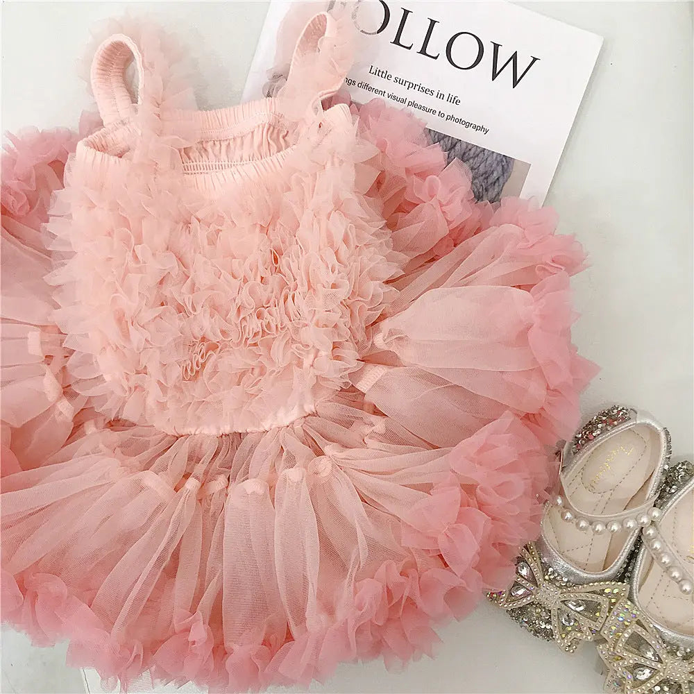 Baby Summer Princess Polyester Dress 
