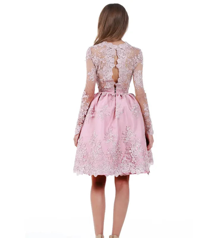 Short Deep V Small Dress Bridesmaid Dress 