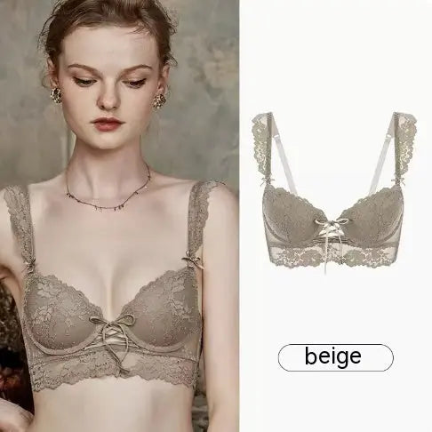 Adjustable Bra French Lace Bra Set 