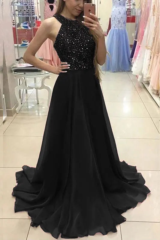 Sleeveless Dress Wedding Party Dress 