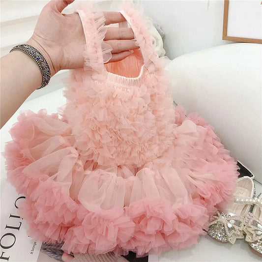Baby Summer Princess Polyester Dress 