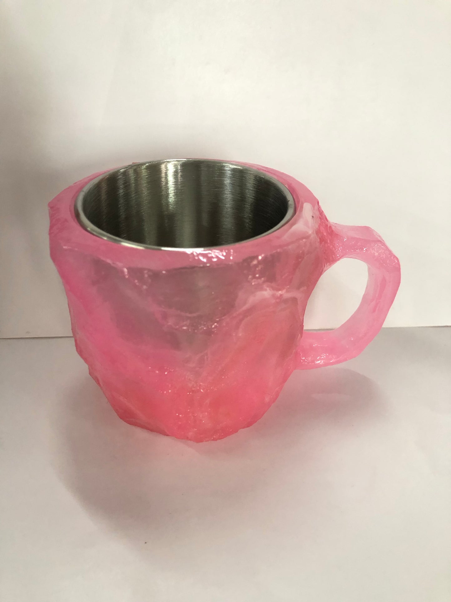 Crystal Coffee Mugs With Handles Elegant Fake Mineral Crystal Cup