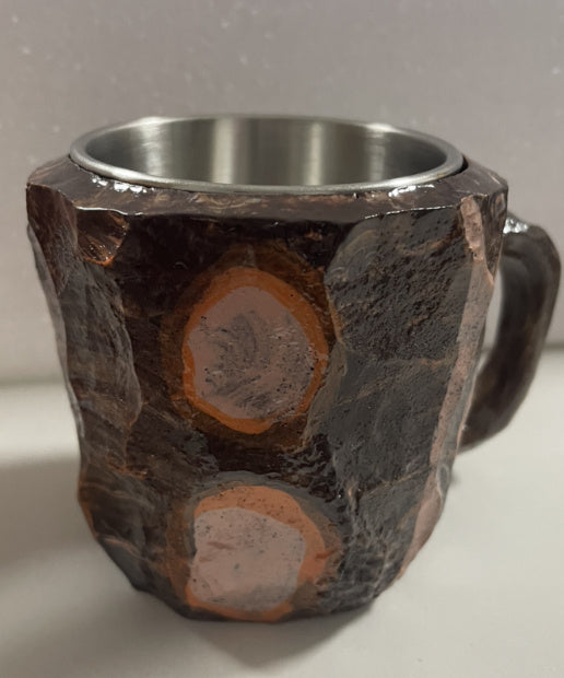 Crystal Coffee Mugs With Handles Elegant Fake Mineral Crystal Cup