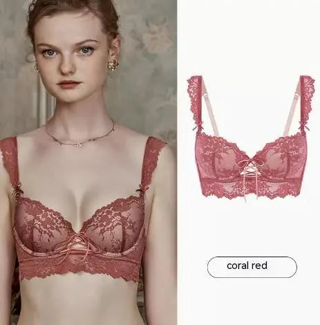 Adjustable Bra French Lace Bra Set 