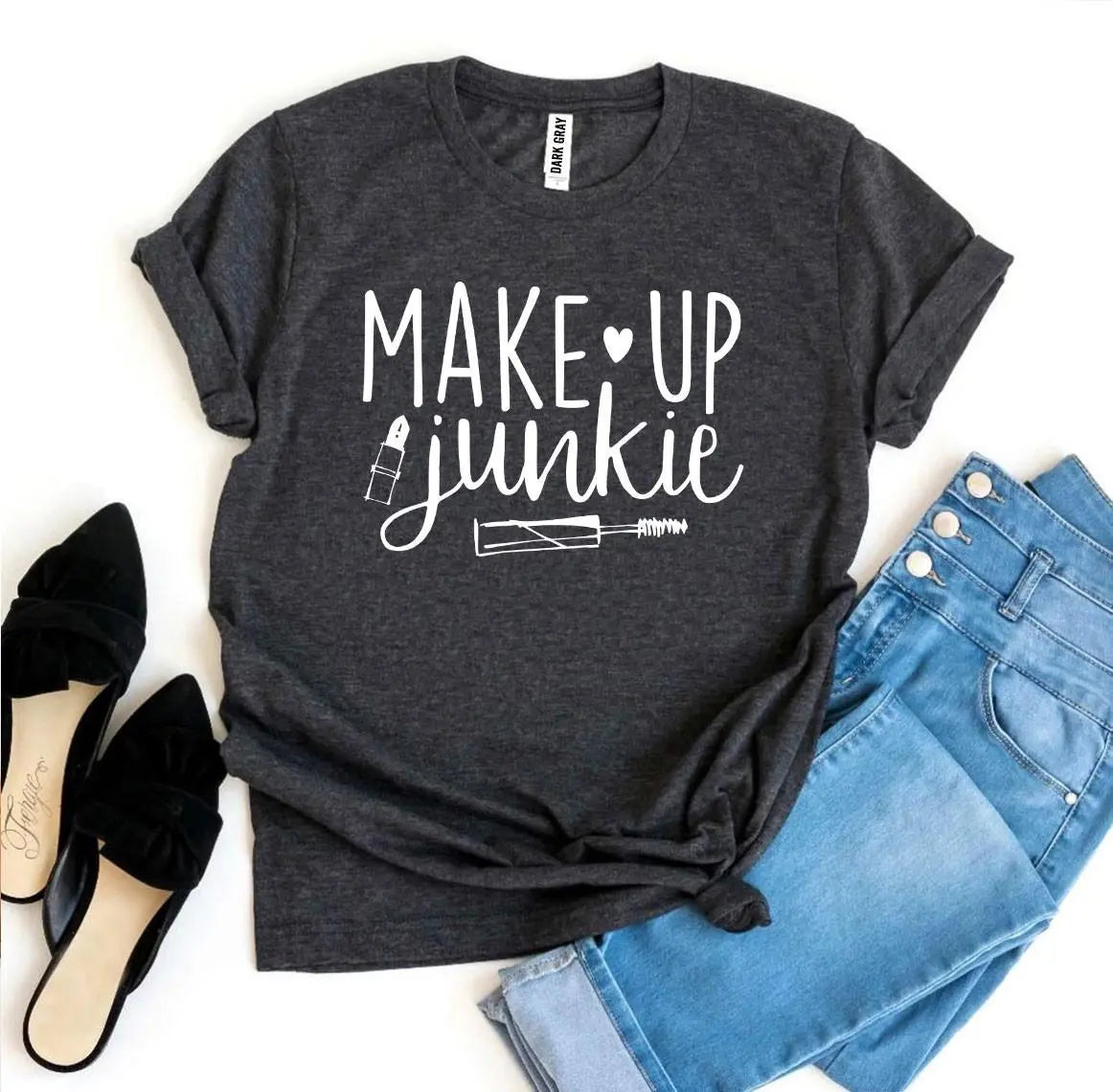 Make Up Junkie T-shirt 