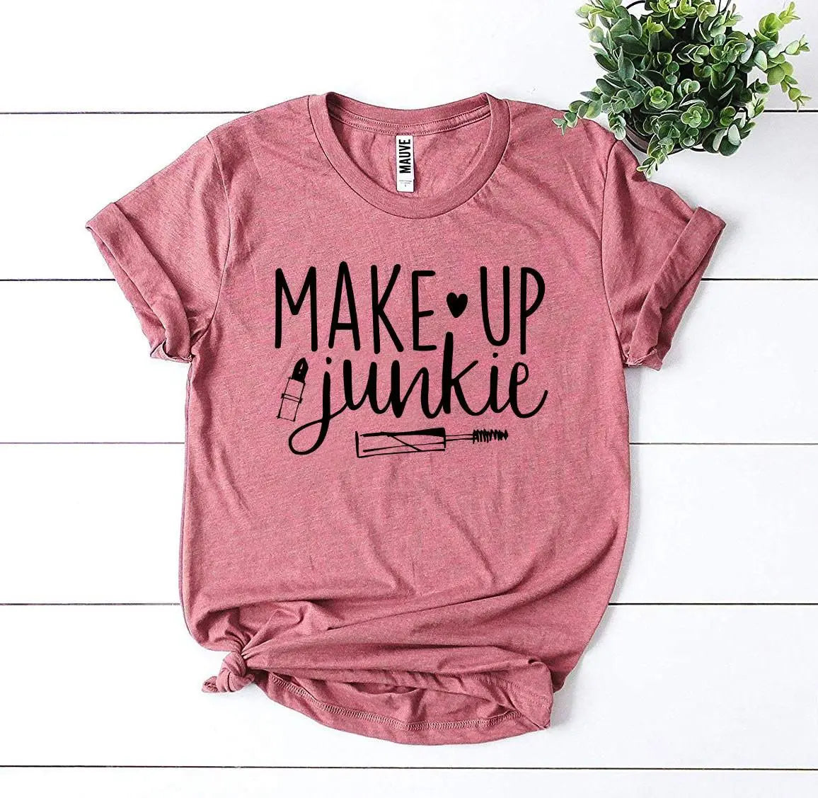 Make Up Junkie T-shirt 