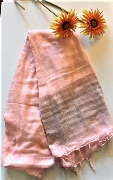 Women's Handloom Scarf- Pink Color From RSV Global Inc 