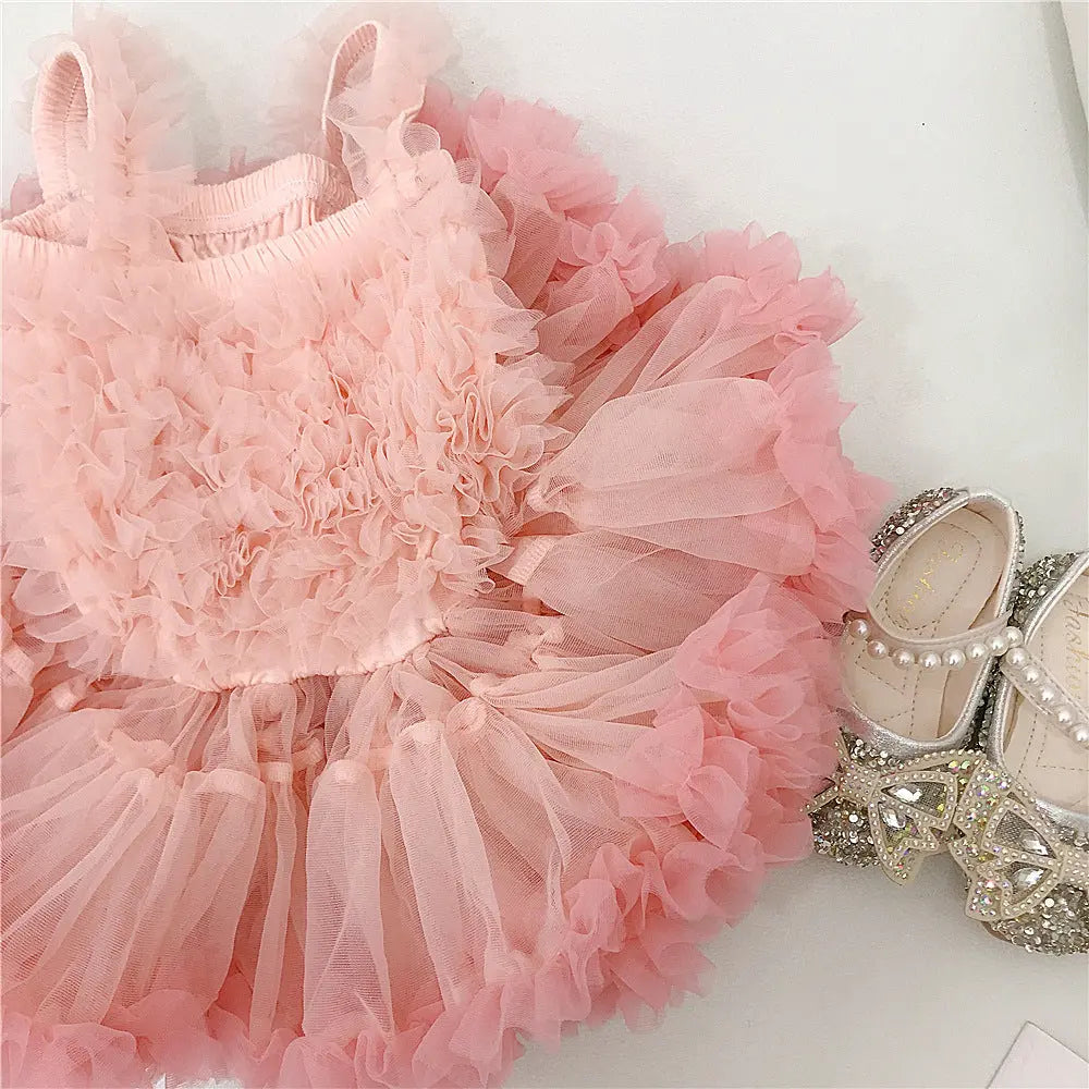 Baby Summer Princess Polyester Dress 