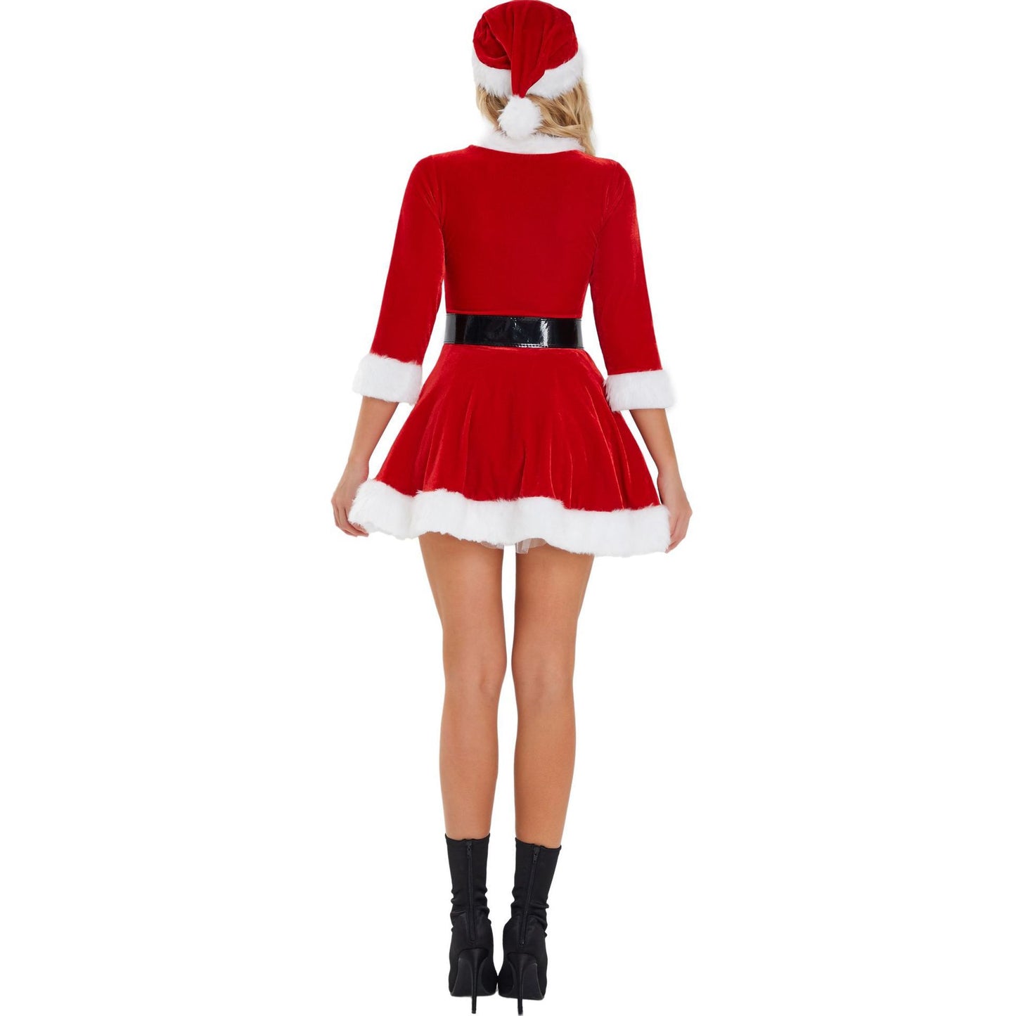 S-XXL Sequins Christmas Clothes Sexy Party Christmas Stage Performance Costume Cos Christmas Outfit Uniform Suit