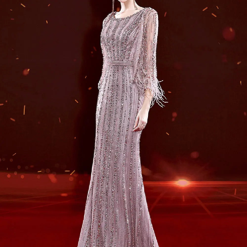 Women's Party Luxury Texture Dress 