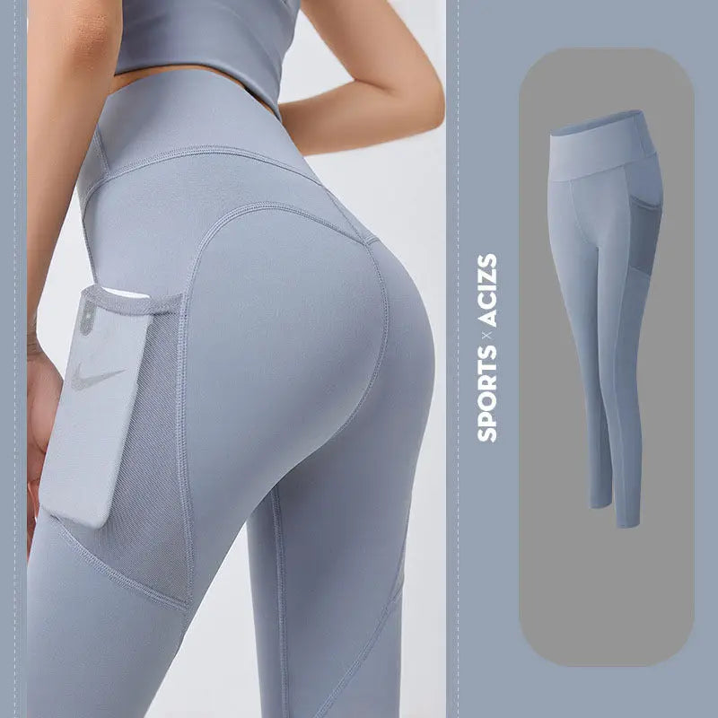 Yoga Pants Women With Pocket Leggings Sport Girl Gym Leggings Women 