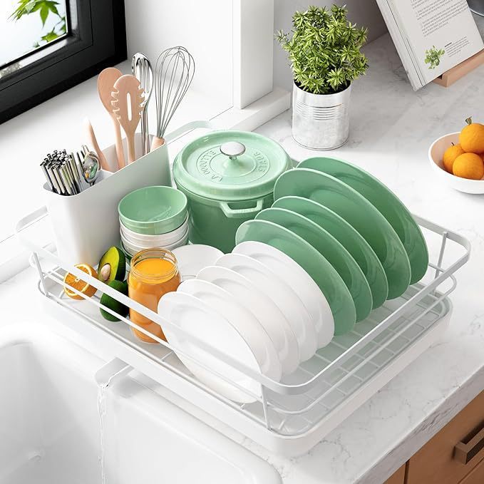 Double-layer Kitchen Rack Tableware Storage