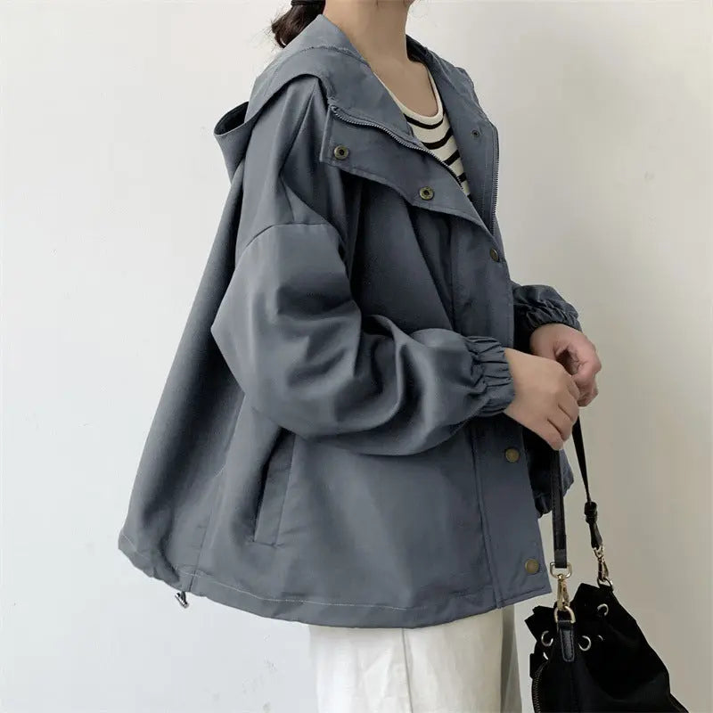 Special-interest Design Loose-fitting Short Coat Women's Casual 