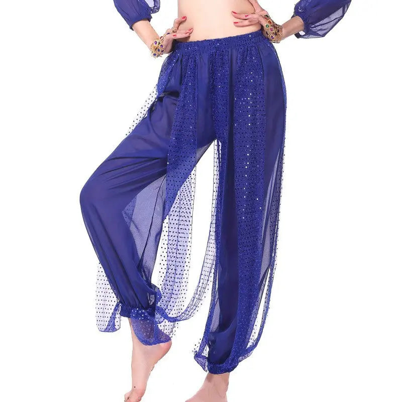 Indian Dance Sequined Bloomers For Women 