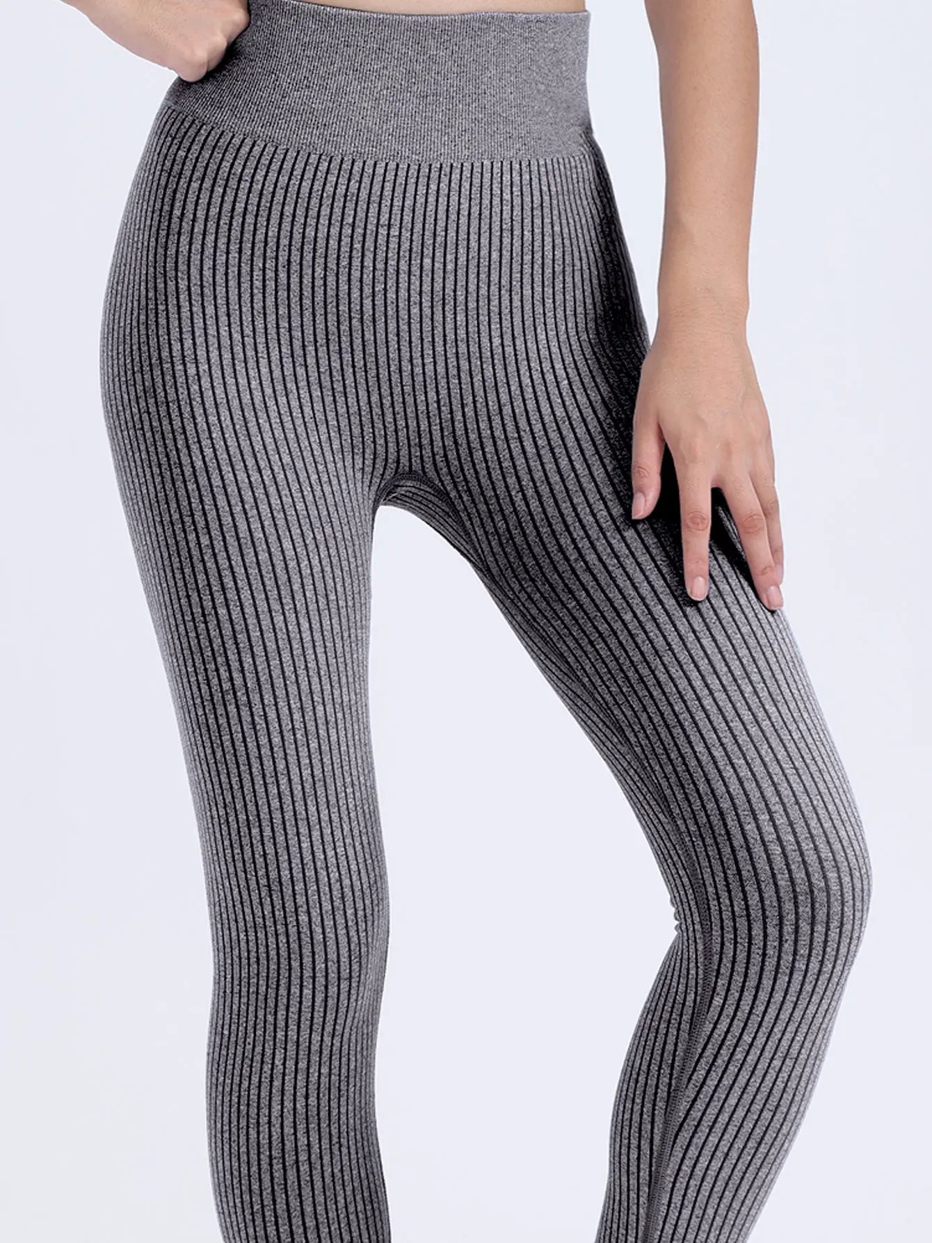 Leggings For Women Ribbed Seamless Leggings Yoga Pants Women Workout Pants 