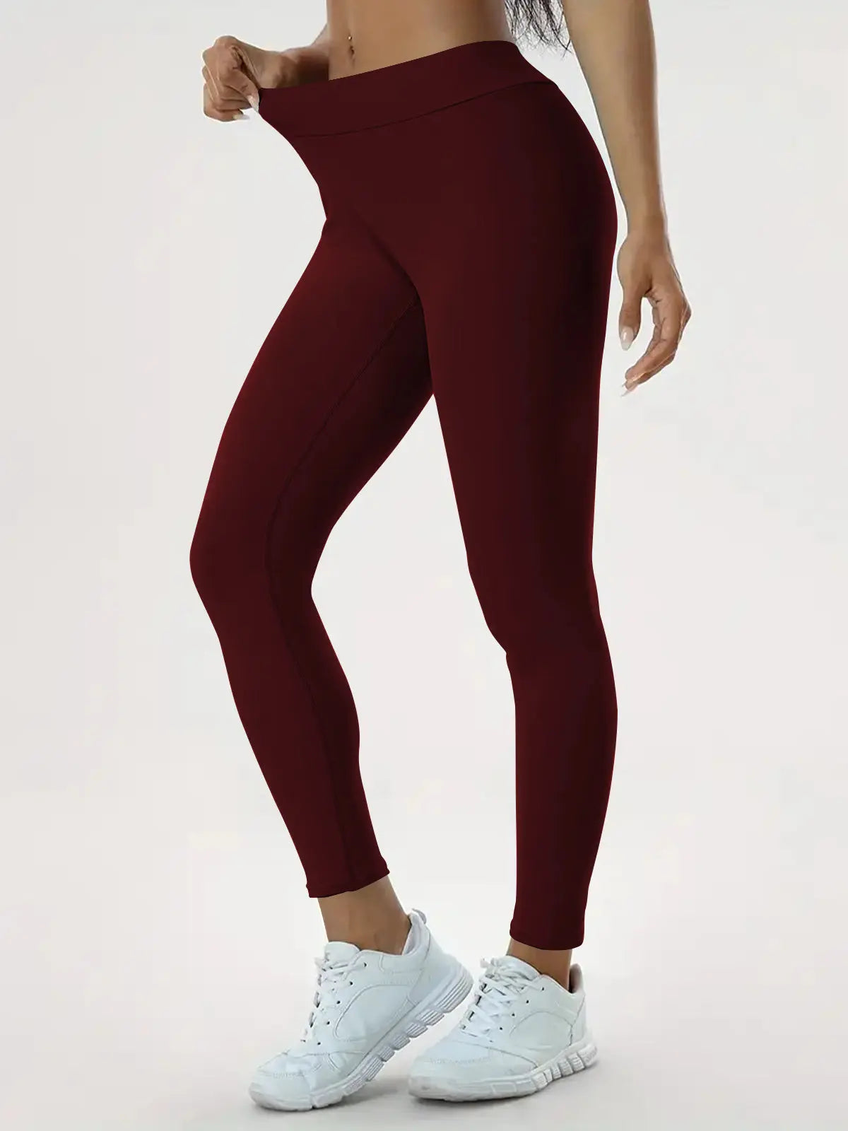 Women's Yoga Pants High Waist Lift High Elastic Tight Fitness Trousers 