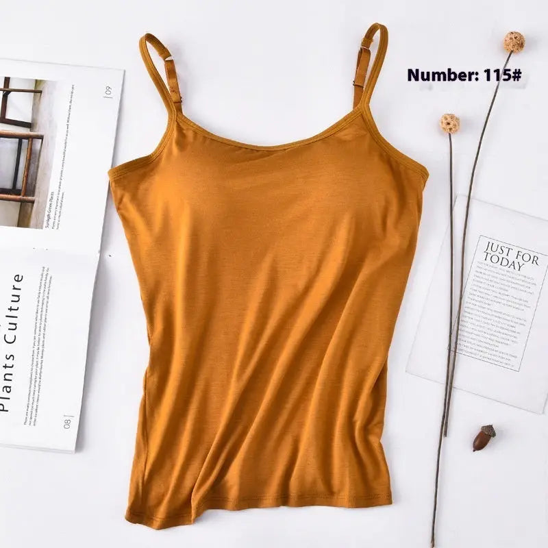 Modal Long Women's Sling Vest Inner Match Tube Top Home Wear Wear-free Bra Pieces 