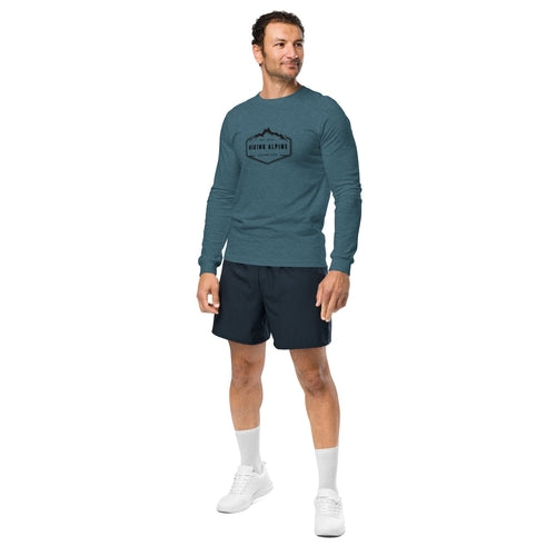 Hiking Alpine Trails Unisex Long Sleeve Tee